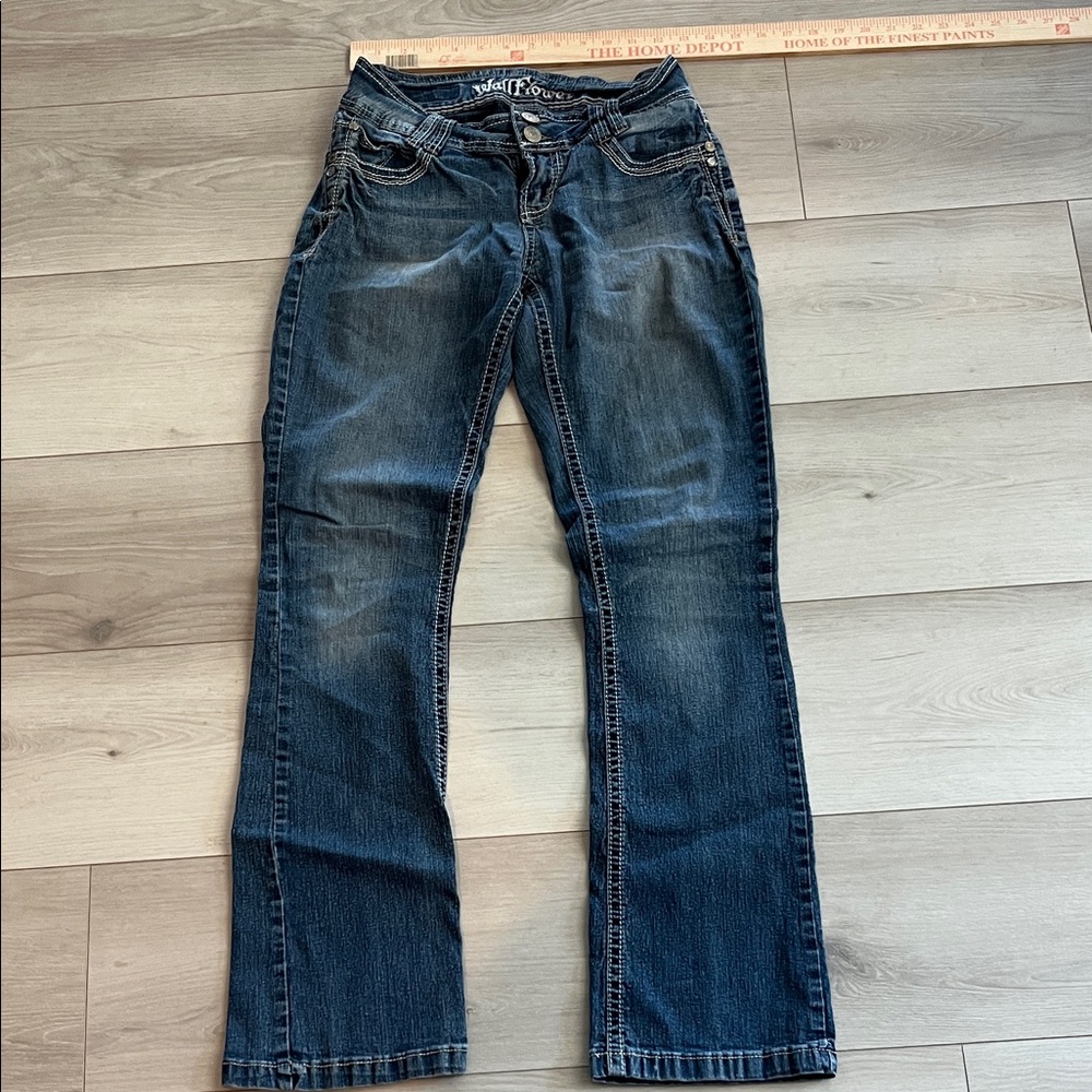Dark Wash Boot Cut Jeans